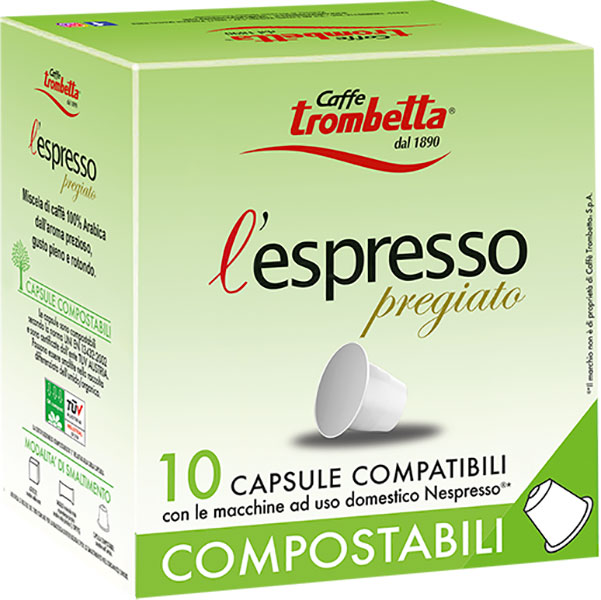 L'Espresso Pregiato Compostabili