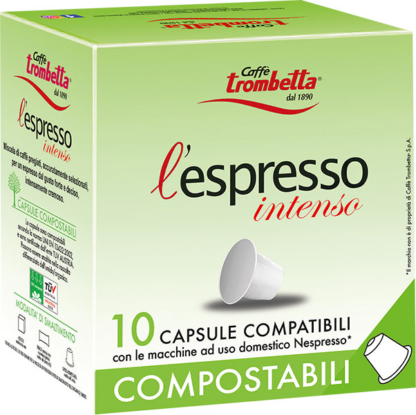 L'Espresso Intenso Compostabili