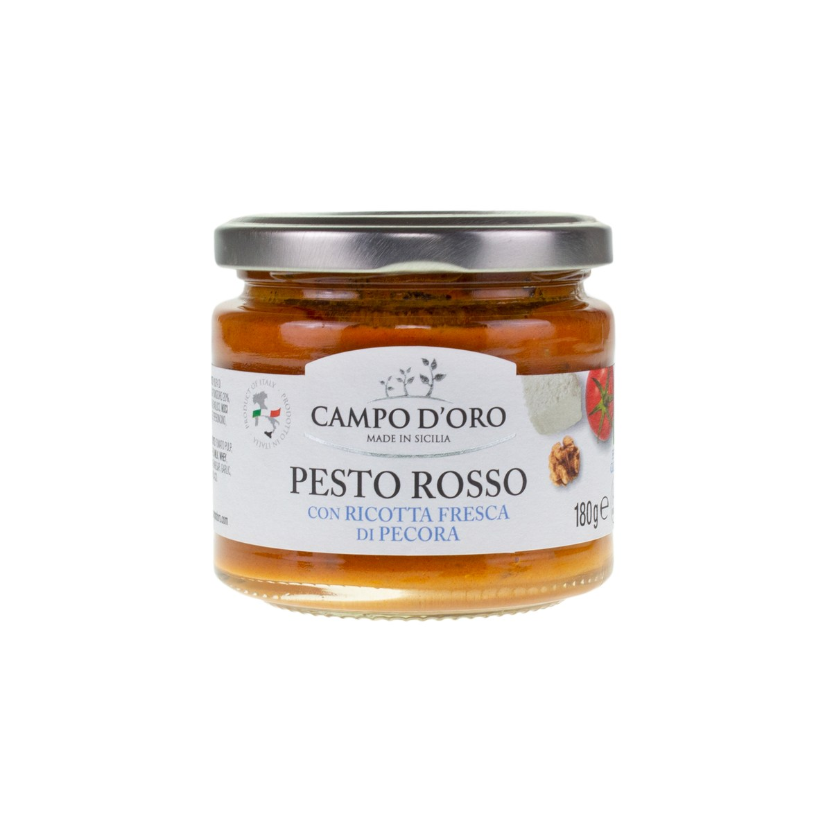 Pesto Rosso Con Ricotta Fresca Di Pecora