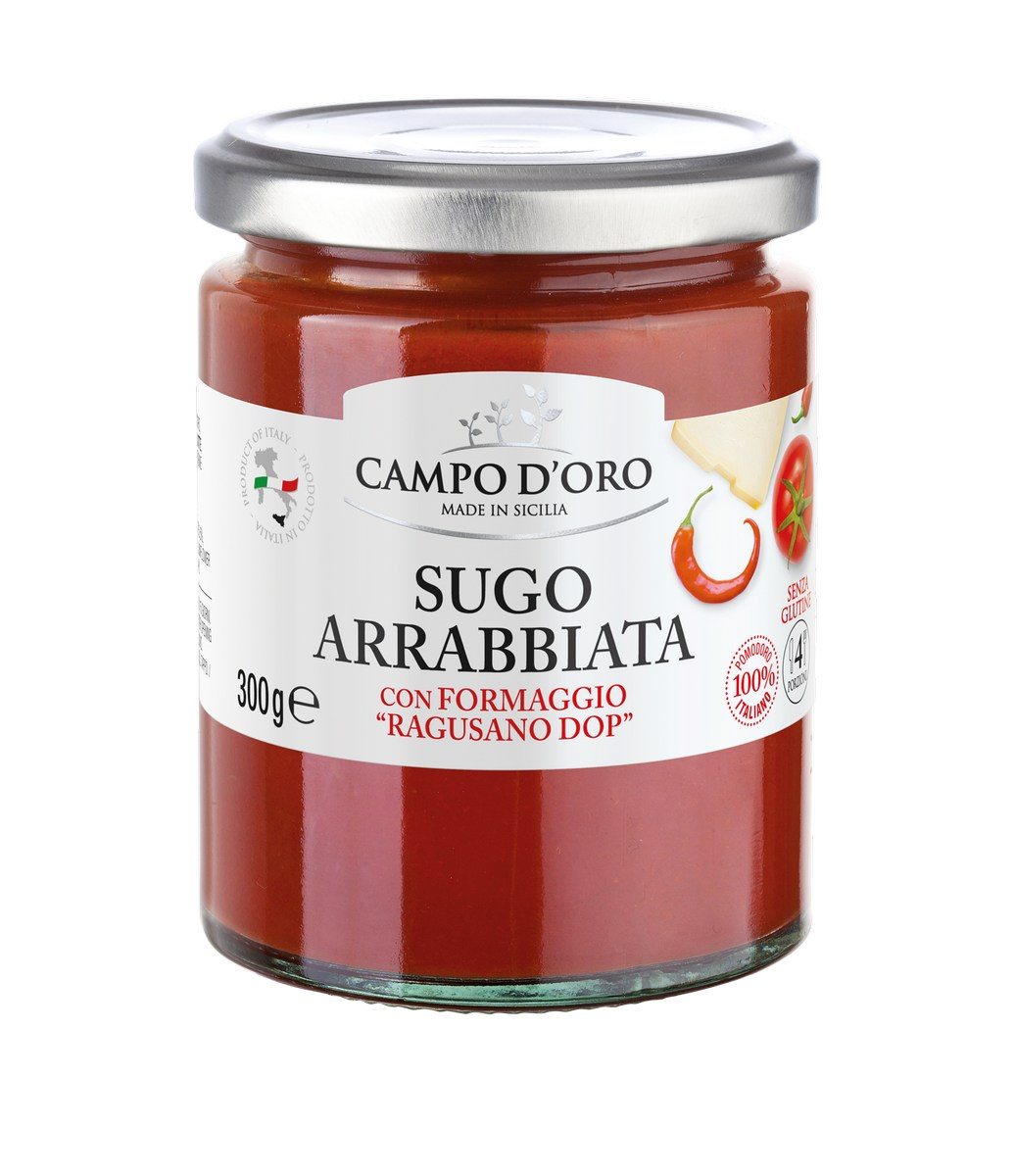 Sugo All’Arrabbiata Con “Caciocavallo Ragusano Dop"