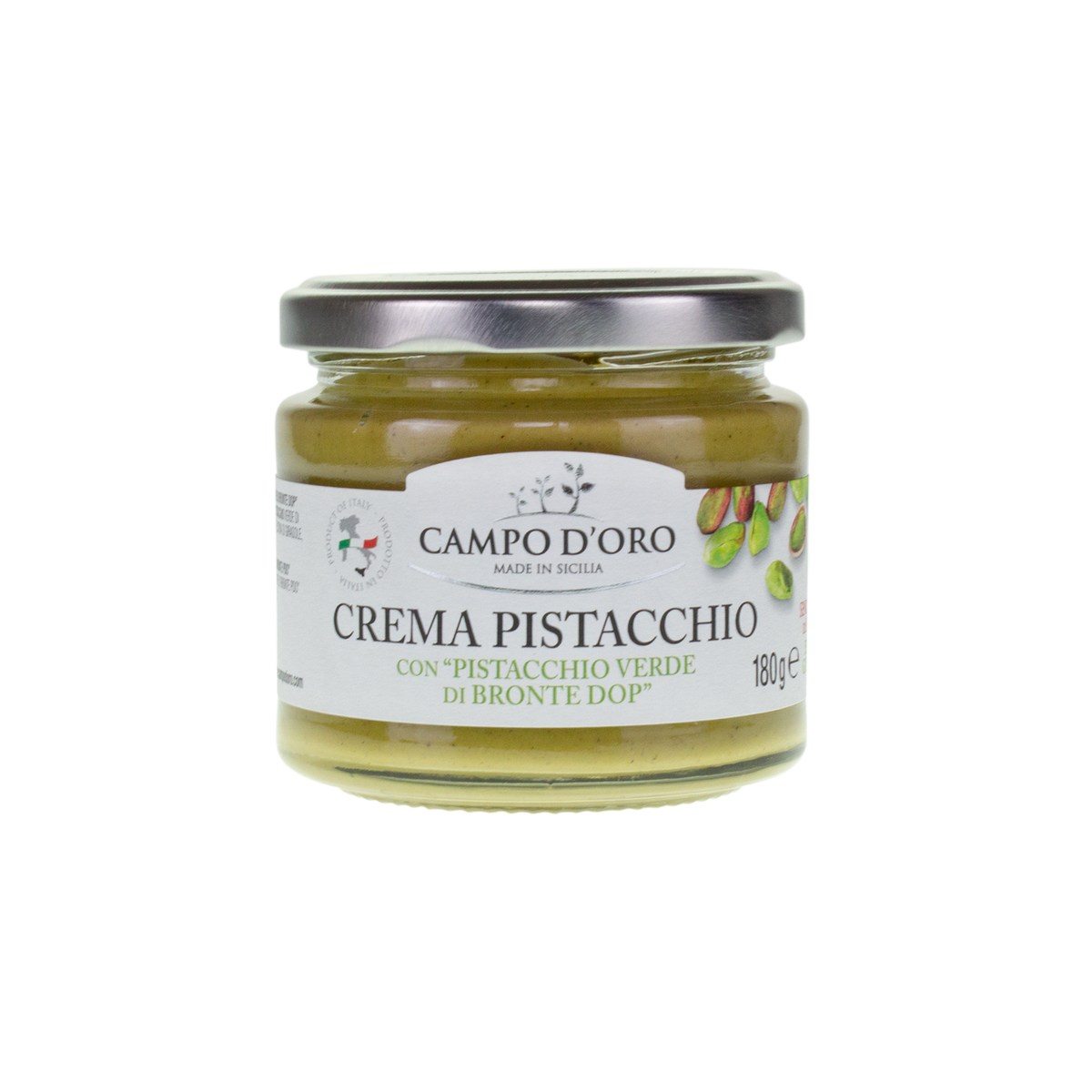 Crema Pistacchio Con “Pistacchio Verde Di Bronte Dop"