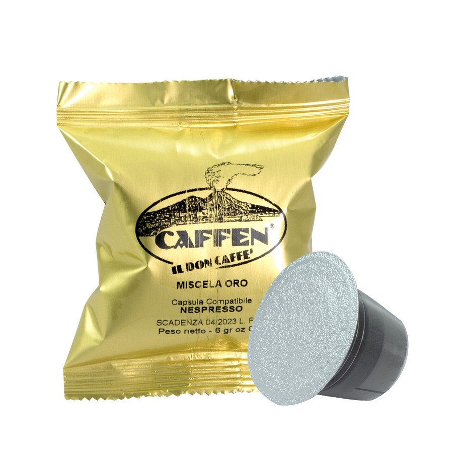 Capsula Compatibile Nespresso Miscela Oro - 100 pz