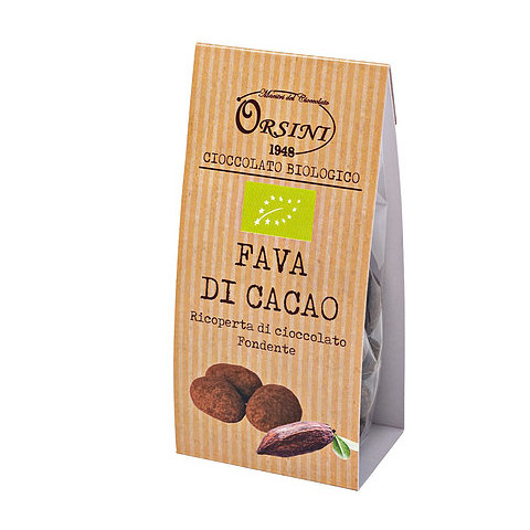 Favo Di Cacao Biologico Ricoperto Di Cioccolato Extra Fondente 70% Cacao