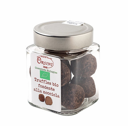 Tartufi Bio Nocciola E Cioccolato Fondente 70% Cacao