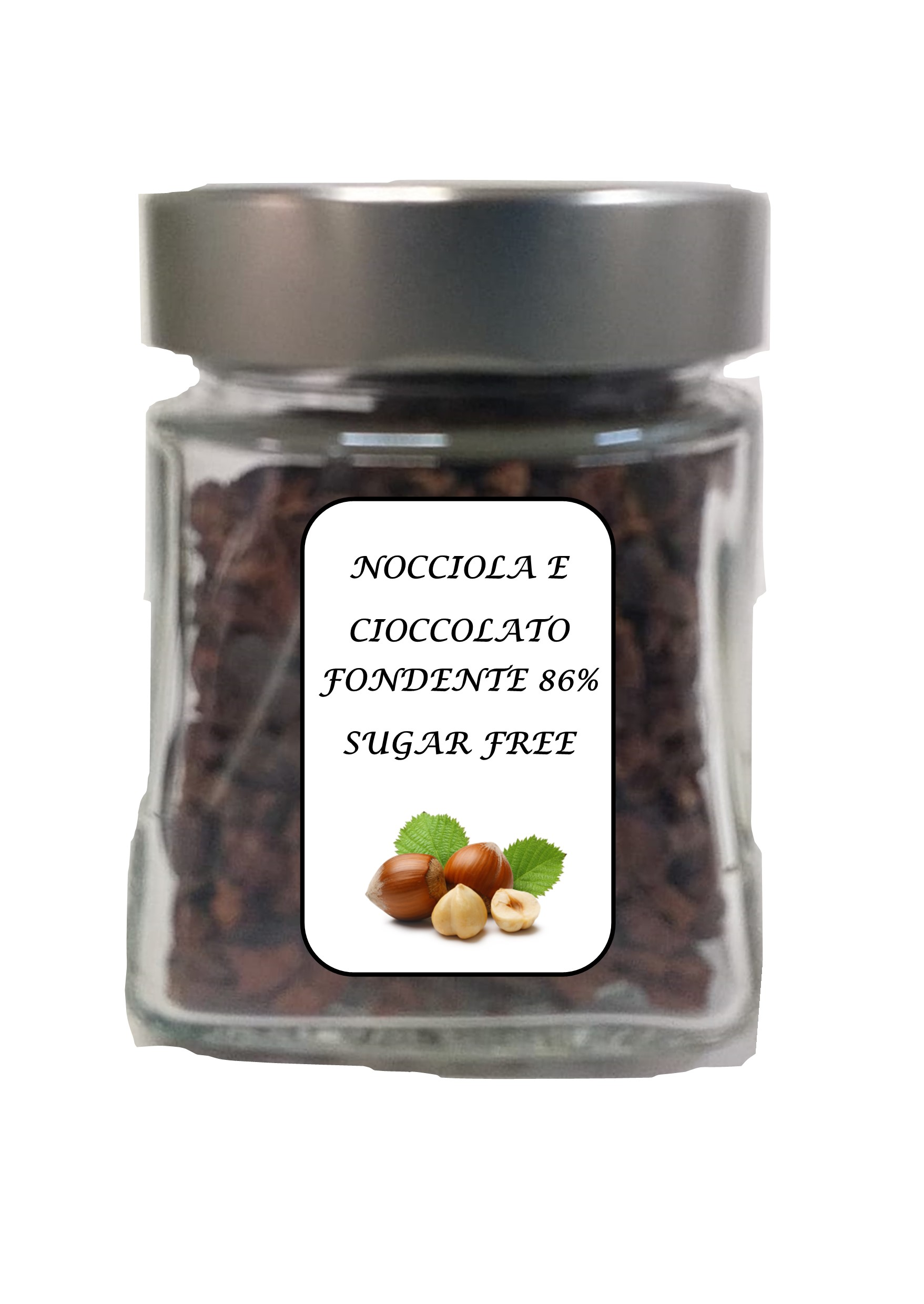 Nocciola Senza Zucchero Ricoperta Di Cioccolato Extra Fondente