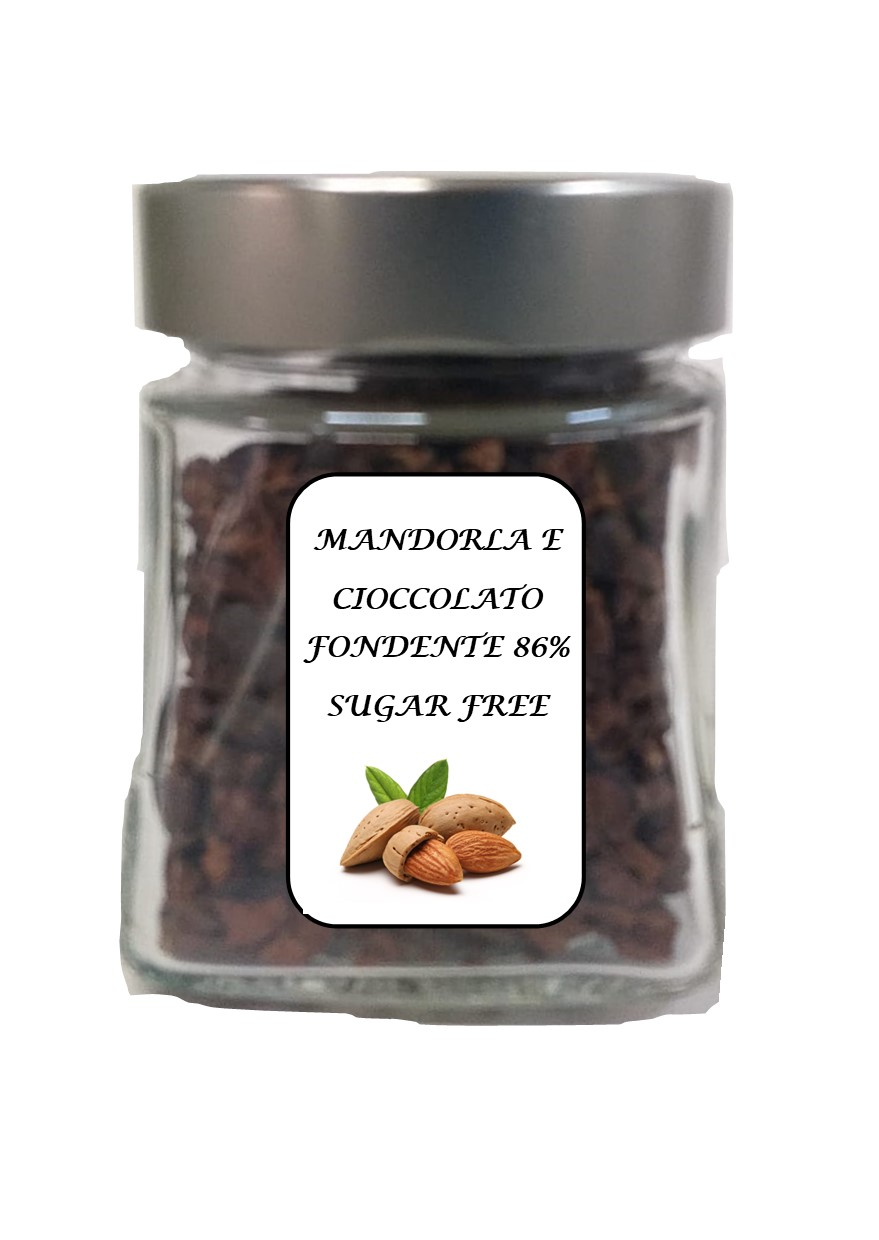 Mandorle Senza Zucchero Ricoperte Di Cioccolato Extra Fondente