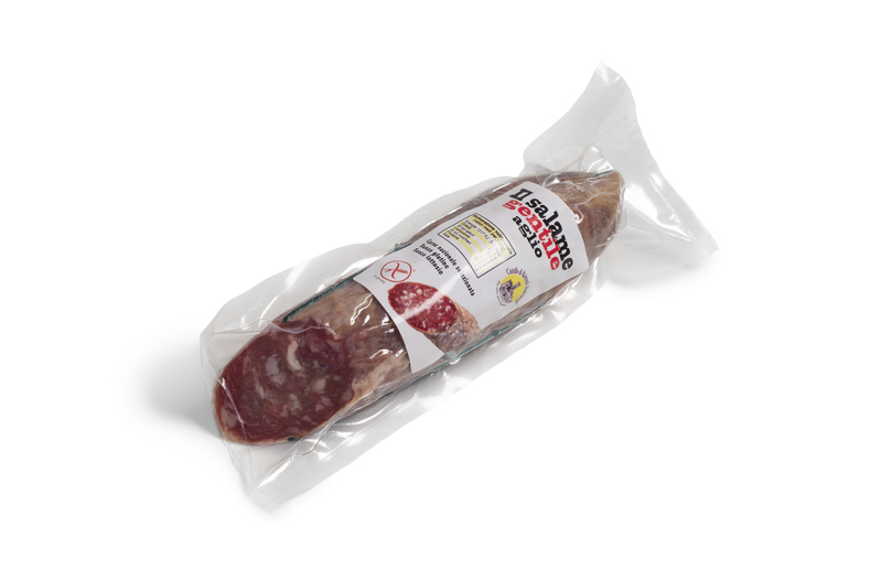 Salame Stagionato Con Aglio A 1/2 Sv