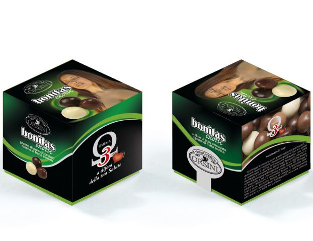 Omega 3 Frutta Secca Esotica Ricoperta Di Cioccolato Assortito