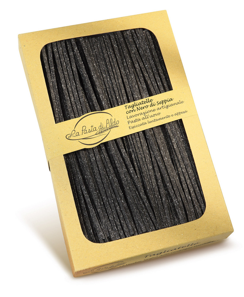 CHITARRINE CON NERO DI SEPPIA