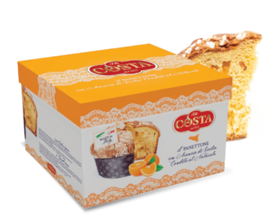 Panettone All'Arancia Candita Al Naturale