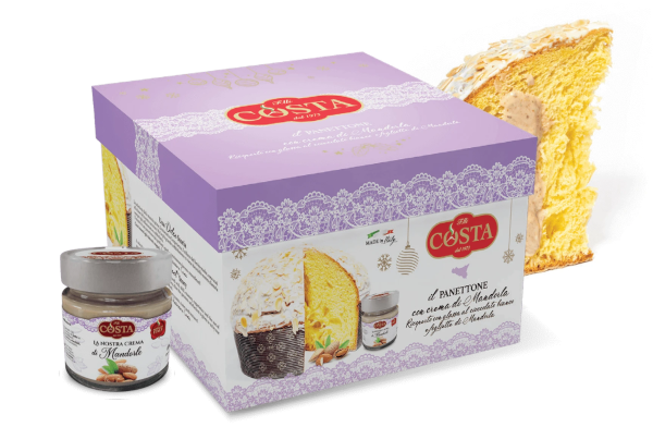 Panettone Con Crema Mandorla