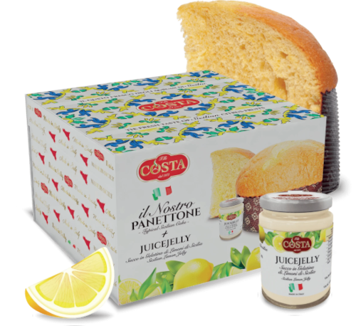 Panettone Con Juice Jelly Limone