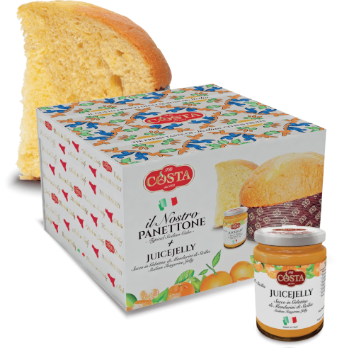 Panettone Con Juice Jelly Mandarino
