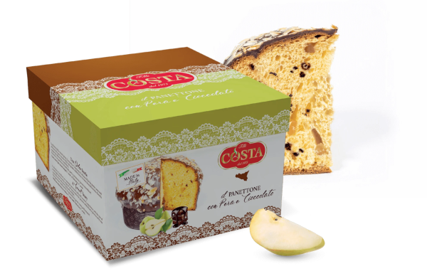 Panettone Pera e Cioccolato