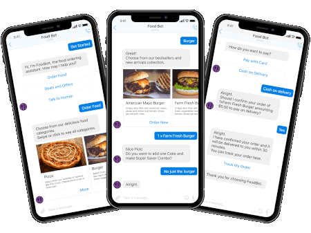 Chatbot for food companies