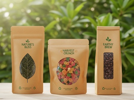 packaging eco-friendly compostabile o riciclabile