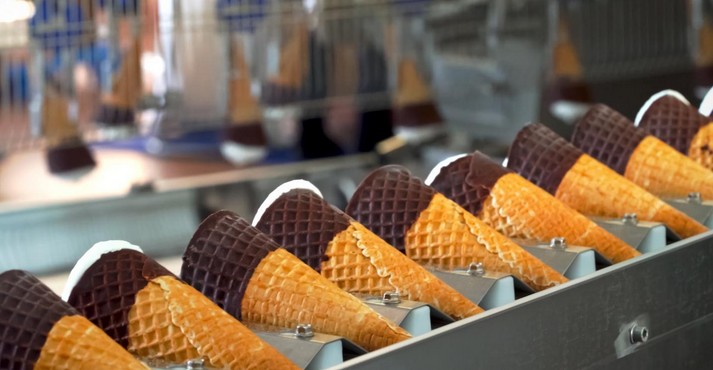 Italian packaged ice cream