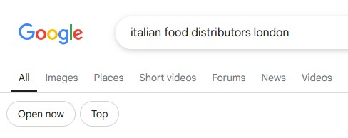 B2B SEO for food and beverage