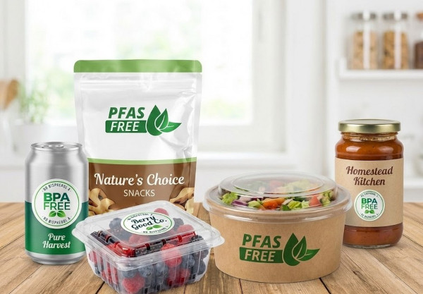 Packaging alimentari BPA-free e PFAS-free